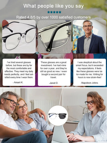🎁Hot Sale🔥👓Ultra Light Anti Blue Presbyopic Glasses✨🔥🔥